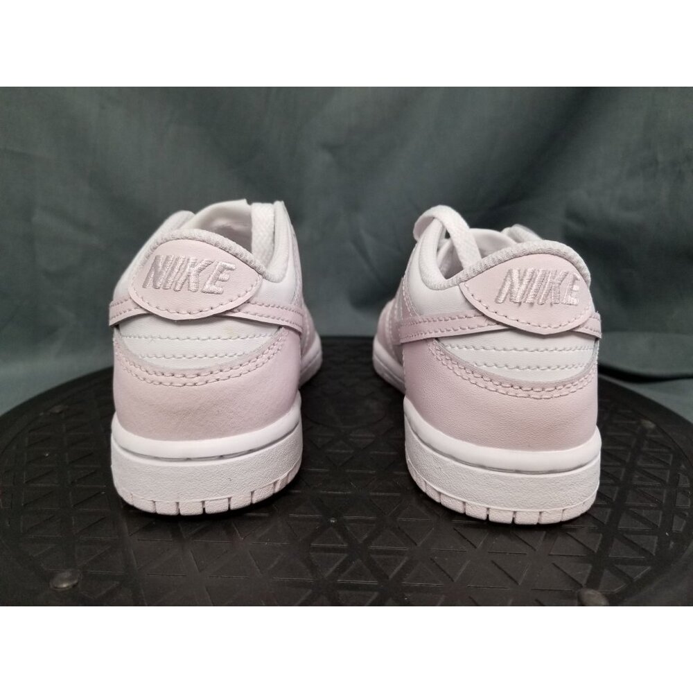 Nike Dunk Low White Light Violet (PS) Girls Size 11c NEW IN BOX! - Picture 7 of 13